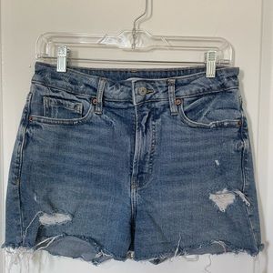 High Waisted Mom Jean Short